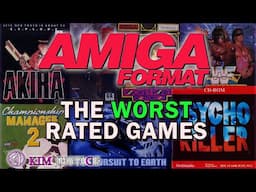 Playing the WORST RATED Amiga Games: Amiga Format Edition (Sub 20%)