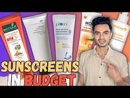 Top 5 Best Sunscreen For Men | Best sunscreen for men Under 200₹