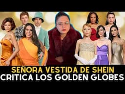 Señora critica la red carpet de los golden globes 2025