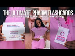 The Ultimate Pharm Flash Cards | The Best Way for Nursing Students to Ace Pharmacology!