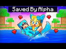 Saved By The ALPHA Wolf In Minecraft!