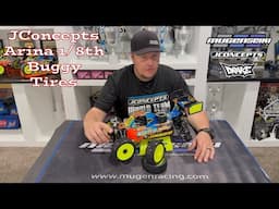 JConcepts Arina 1/8th Buggy Tires