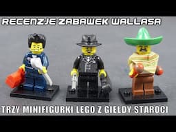 Trzy minifigurki Lego z giełdy staroci - Recenzje Zabawek Wallasa