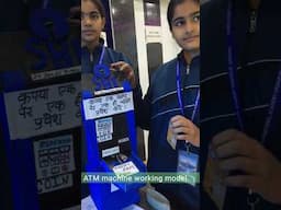 ATM machine model | School project | Science exhibition #shorts