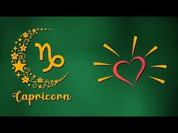 Capricorn ♑ Once you let go, it's a chain reaction!