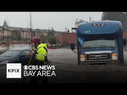 Santa Rosa fire crews evacuate wheelchair-bound patients from Sutter medical center