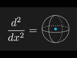 What does the second derivative actually do in math and physics?