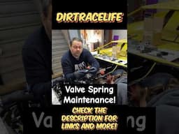 DIY Engine Valve Spring Replacement Made EASY #Shorts #DirtTrackRacing #enginebuilding