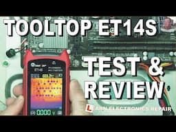 ToolTop ET14S Multimeter Thermal Camera Test And Review