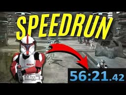 I Tried To Speedrun Star Wars Battlefront 2 Classic (2005)