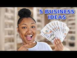 5 SMALL BUSINESS IDEAS FOR TEENAGERS THAT WILL MAKE $1000s