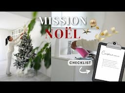 ASTUCES NOEL | Décoration du sapin + Tout préparer facilement avant l’arrivée des invités !🎄