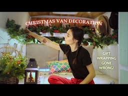 VAN LIFE CHRISTMAS EDITION | SAN ANTONIO TX | FULL TIME FEMALE TRAVELER