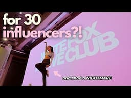 I taught my first pilates event for a HUGE BRAND!!! ...