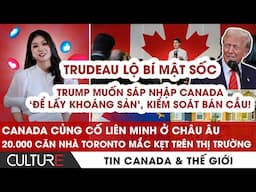 🔴Toronto MƯA TUYẾT, NGUY HIỂM; Trudeau LỘ BÍ MẬT SỐC:Trump đòi sáp nhập Canada vì 'KHOÁNG SẢN' | TIN