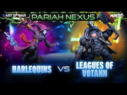 Harlequins vs Leagues of Votann Competitive Warhammer 40k Battle Report