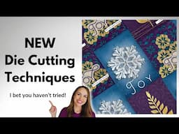 NEW Die Cutting Techniques to STRETCH Your Cardmaking Supplies + Simon Says Stamp Release