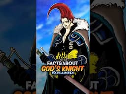 Shocking facts about the mysterious God's Knight in One Piece! #garling #shanks #shamrock