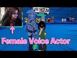 【VR Chat】I Pretended like a Japanese Female Voice Actor