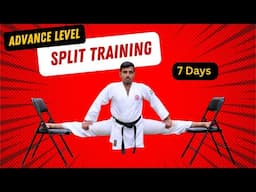 Karate Advanced level stretching exercises for flexibility in Hindi | Full Split in Hindi