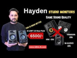 HAYDEN audio monitor ( better then KRK, YAMAHA, M-AUDIO )