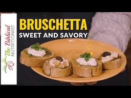 How To Make Easy And Quick Bruschetta | 2 Italian Bruschetta Recipes