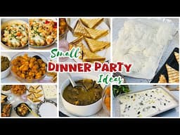 Small Dinner Party Ideas | How I Hosted A Small Dinner Party | Dinner Party Cooking Ideas