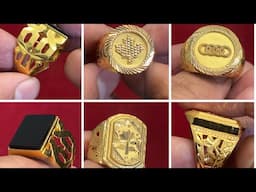 Gold Ring for Men | Latest Gold Ring Designs 2025