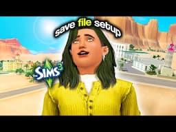 This is everything I do BEFORE playing a Sims 3 family (yes. I'm extra)