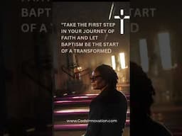 Begin Your Faith Journey: Embrace Transformation Through Baptism with God's Innovation