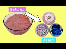 EXTREME Store Bought Slime Makeover!! Attempting To Fix My GIANT Slime Smoothie!!