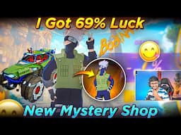 Buying All Items In New KAKASHI Mystery Shop Event ✨ I Got 69% Luck 😋😂 - Free Fire Telugu - MBG ARMY