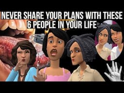 NEVER SHARE YOUR PLANS WITH THESE 6 PEOPLE IN YOUR LIFE (CHRISTIAN ANIMATION)