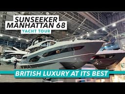 British luxury at its best | Sunseeker Manhattan 68 2025 tour | Motor Boat & Yachting