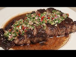 Garlic Butter Steak| Easy Juicy Steak Recipe | Valentine's Day Dinner Idea