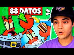 ¡NO LO SABÍA! 🤯 88 DATOS INÚTILES para 88 BRAWLERS