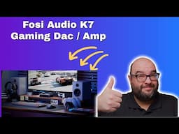 Fosi Audio K7 Gaming DAC and Headphone Amp