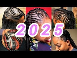 🔥Latest Cornrow Styles With Different Braid Styles For Women | New Hair Style Girl 2025