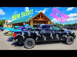 Picking up the 2020 Polaris RMK Khaos 850!