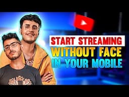 Start Gaming Streaming Channel On YouTube Without Face In Mobile