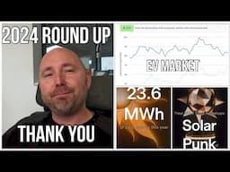 End 2024 used EV market demand, solar summary and big thanks. Happy New Year!