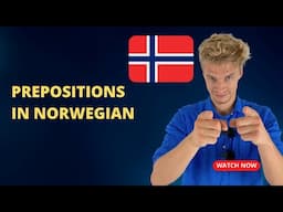 Prepositions in Norwegian