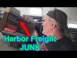 Harbor Freight: 10 Ton Portable Hydraulic Porta Power Kit - TOTAL JUNK - EXTREME FAIL!