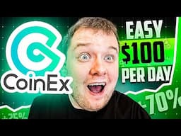 EASY Method To Make $100 A Day Trading Crypto On Coinex Non KYC Exchange | Easy Tutorial