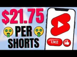 Watch YouTube Shorts and Make $21.75 Effortlessly | Make Money Online 2024