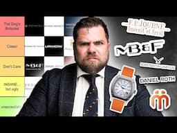 Watch Expert Ruthlessly Ranks Independent Watch Brands