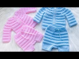 Easy Knit Diaper cover, Baby Shorts to match Lily Cardigan | Beginner Friendly Knitting Patterns