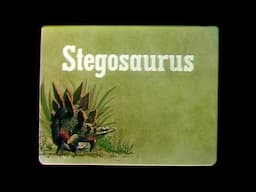 Dinosaurs for Kids: Stegosaurus | Spoken Arts