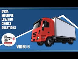 The Official DVSA Theory Test for Drivers of Large Vehicles - UK Driving Theory Test 2022