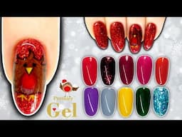 Cute Robin Nail Art & Premier Gel Christmas Collection 2019